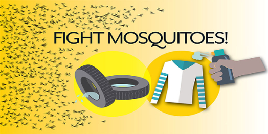 FIGHT MOSQUITOES!