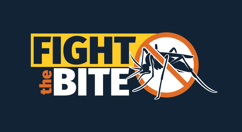 Graphic that reads: Fight the Bite